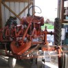 allis chalmers tractor in workshop